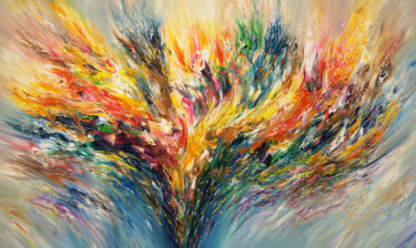 Painting titled "Sence Of Delight XX…" by Peter Nottrott, Original Artwork, Acrylic