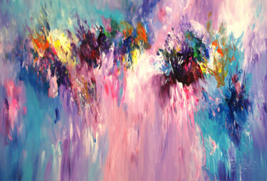 Картина под названием "Awesome Daydream XL…" - Peter Nottrott, Подлинное произведение искусства, Акрил