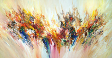 Картина под названием "Softly Daydream L 4" - Peter Nottrott, Подлинное произведение искусства, Акрил