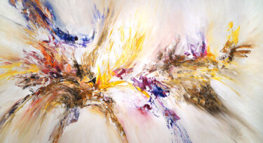 Картина под названием "Soft Breeze L 3" - Peter Nottrott, Подлинное произведение искусства, Акрил
