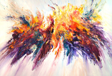 Pittura intitolato "Dynamic Abstraction…" da Peter Nottrott, Opera d'arte originale, Acrilico