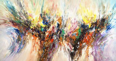 Картина под названием "Awesome Daydream XX…" - Peter Nottrott, Подлинное произведение искусства, Акрил