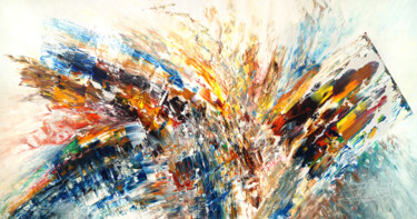 Peinture intitulée "Abstract Fantasy XX…" par Peter Nottrott, Œuvre d'art originale, Acrylique