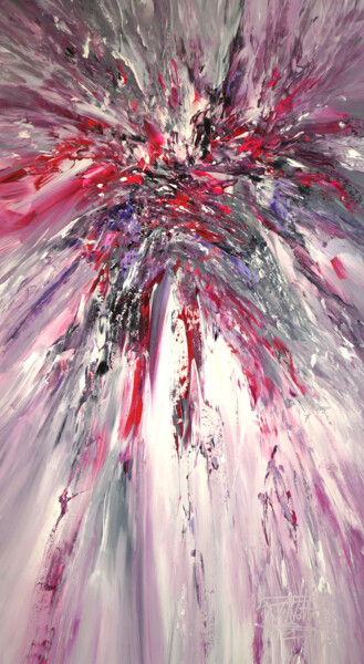 "Anthracite And Pink…" başlıklı Tablo Peter Nottrott tarafından, Orijinal sanat, Akrilik