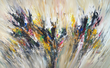 Картина под названием "Nature Wings XXXL 1" - Peter Nottrott, Подлинное произведение искусства, Акрил