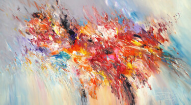 Malerei mit dem Titel "Exciting Daydream L…" von Peter Nottrott, Original-Kunstwerk, Acryl