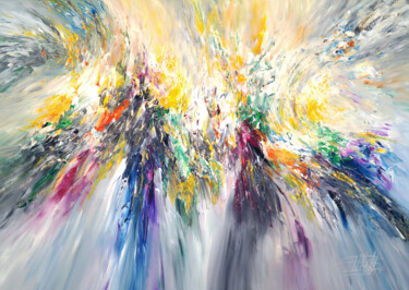 Pittura intitolato "Stormy Feelings XL 2" da Peter Nottrott, Opera d'arte originale, Acrilico