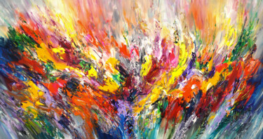 Painting titled "Powerful Energy XXL…" by Peter Nottrott, Original Artwork, Acrylic