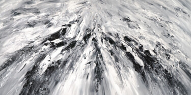 Pittura intitolato "Black And White Ene…" da Peter Nottrott, Opera d'arte originale, Acrilico