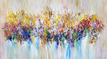 Pittura intitolato "Full Of Hope L 1" da Peter Nottrott, Opera d'arte originale, Acrilico