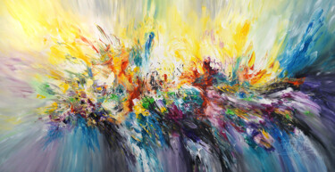 Malarstwo zatytułowany „Colour Expansion XX…” autorstwa Peter Nottrott, Oryginalna praca, Akryl