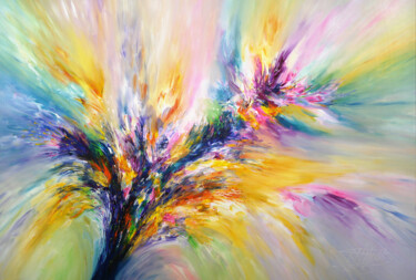 Картина под названием "Colour Expansion...…" - Peter Nottrott, Подлинное произведение искусства, Акрил