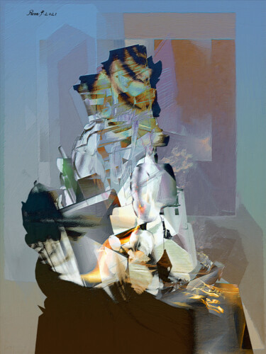 Digitale Kunst mit dem Titel "231121" von Peter Parma, Original-Kunstwerk, Digitale Malerei