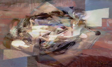 Digitale Kunst mit dem Titel "200423-2" von Peter Parma, Original-Kunstwerk, Digitale Malerei
