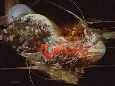 Digitale Kunst mit dem Titel "250223" von Peter Parma, Original-Kunstwerk, Digitale Malerei