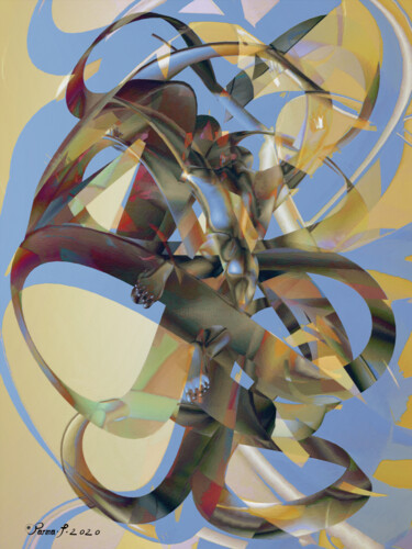 Digitale Kunst mit dem Titel "081220" von Peter Parma, Original-Kunstwerk, Digitale Malerei