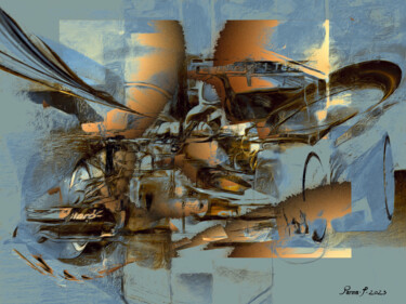 Digitale Kunst mit dem Titel "260723" von Peter Parma, Original-Kunstwerk, Digitale Malerei