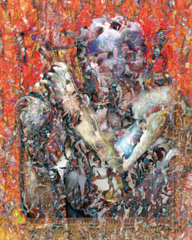 Цифровое искусство под названием "Boxer" - Peter Parma, Подлинное произведение искусства, Цифровая живопись
