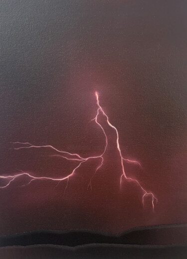 Картина под названием "Illumination II" - Peter Pitout, Подлинное произведение искусства, Масло