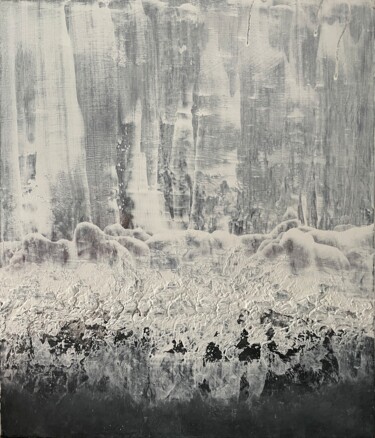 Картина под названием "Antarctica" - Peter Ren, Подлинное произведение искусства, Акрил Установлен на Деревянная рама для но…
