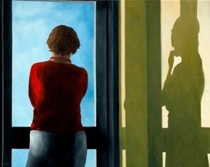 Картина под названием "Day-dreaming" - Peter Seminck, Подлинное произведение искусства, Масло