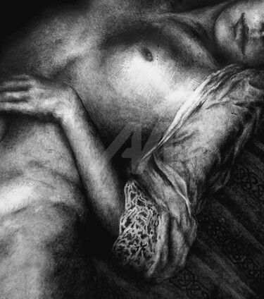 Eutopie Dessin intitulée "Eutopie" par Peter Soyman, Œuvre d'art originale, Graphite
