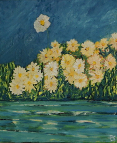 Painting titled "in-the-wind.jpg" by Peter Stutz, Original Artwork, Oil
