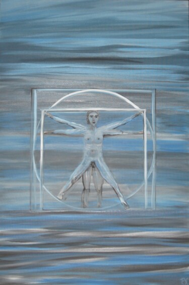 Картина под названием "You-are-the-cosmic-…" - Peter Stutz, Подлинное произведение искусства, Масло