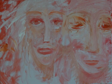 Pittura intitolato "La-Féministe" da Peter Stutz, Opera d'arte originale, Olio