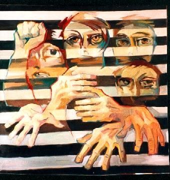 Pintura titulada "Las Manos Vacías" por Peter Sussmann (Pinturas), Obra de arte original