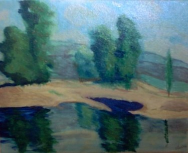 Peinture intitulée "Reflections.jpg" par Les Petits Pinceaux De Norah Joy, Œuvre d'art originale