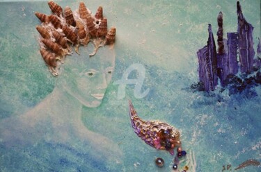 Peinture intitulée "La corne d'abondance" par Jhp Creations - Joelle Hagoulon-Petot, Œuvre d'art originale