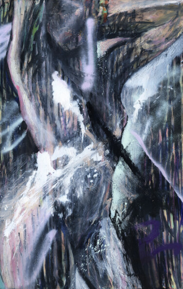 Картина под названием "Penumbra" - Petr Ldin, Подлинное произведение искусства, Рисунок распылителем краски
