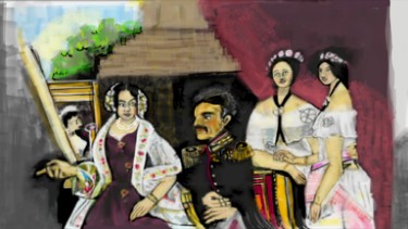 Joseph Sachsen-Altenburg Digitale Künste mit dem Titel "Joseph Sachsen-Alte…" von Petra Hüther, Original-Kunstwerk, Digitale Malerei