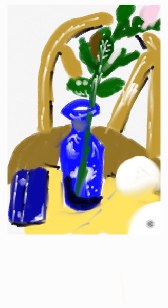 Ein fast normaler Tag 2020 Sommer Digitale Kunst mit dem Titel "Ein fast normaler T…" von Petra Hüther, Original-Kunstwerk, Digitale Malerei