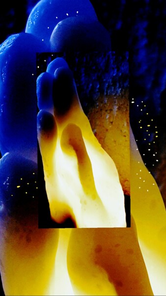 Collages intitulée "Fremdes Universum" par Petra Hüther, Œuvre d'art originale, Sculpture