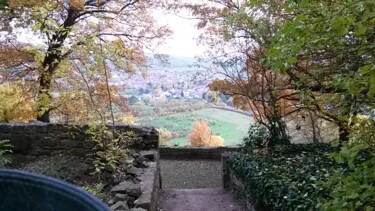 Photographie intitulée "Disibodenberg -Pfalz" par Petra Hüther, Œuvre d'art originale