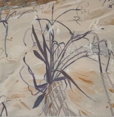 Peinture intitulée "Sea Lilies" par Petra Schepens, Œuvre d'art originale, Acrylique Monté sur Châssis en bois