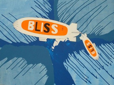 Painting titled "Bliss" by Petra Farac, Original Artwork