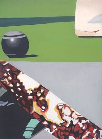 Картина под названием "On the grass" - Petra Farac, Подлинное произведение искусства