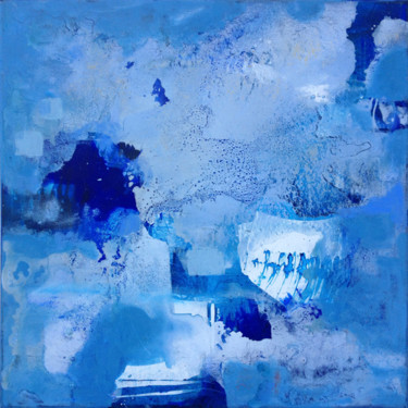 Painting titled ""respiro_3" 2013" by Petra Probst, Original Artwork, Oil