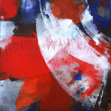 Pittura intitolato ""synesthesia"-2 201…" da Petra Probst, Opera d'arte originale, Olio