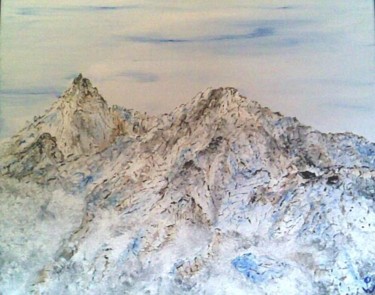 Malerei mit dem Titel "Ararat" von Petra Wohlwerth, Original-Kunstwerk