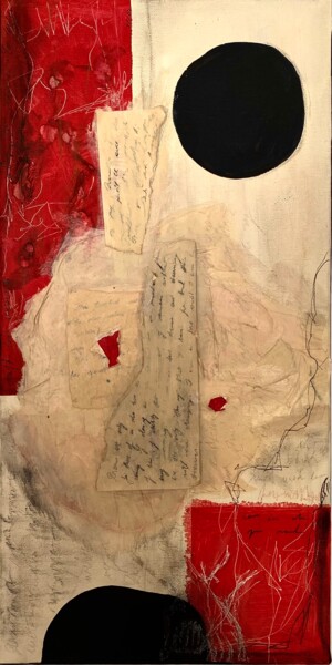 Pintura intitulada "The Lost Art of Kee…" por Teodora Petrescu, Obras de arte originais, Acrílico Montado em Armação em made…