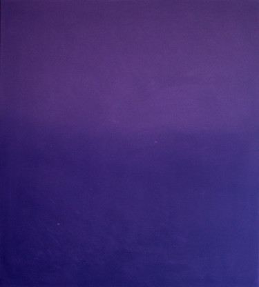 Peinture intitulée "Purple Gradient" par Petr Johan Marek, Œuvre d'art originale, Huile Monté sur Châssis en bois