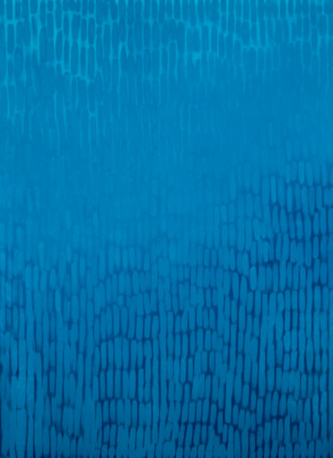 Картина под названием "Swimming Pool" - Petr Johan Marek, Подлинное произведение искусства, Масло