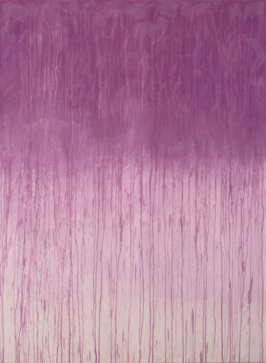 Schilderij getiteld "Lilac" door Petr Johan Marek, Origineel Kunstwerk, Olie