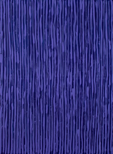 Schilderij getiteld "Ultra Violet" door Petr Johan Marek, Origineel Kunstwerk, Olie