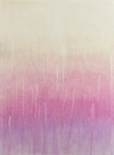Peinture intitulée "Ivory Magenta Violet" par Petr Johan Marek, Œuvre d'art originale, Huile