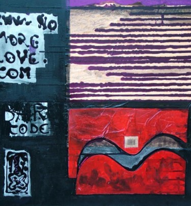 Peinture intitulée "No more love" par Jean Louis Petrone, Œuvre d'art originale